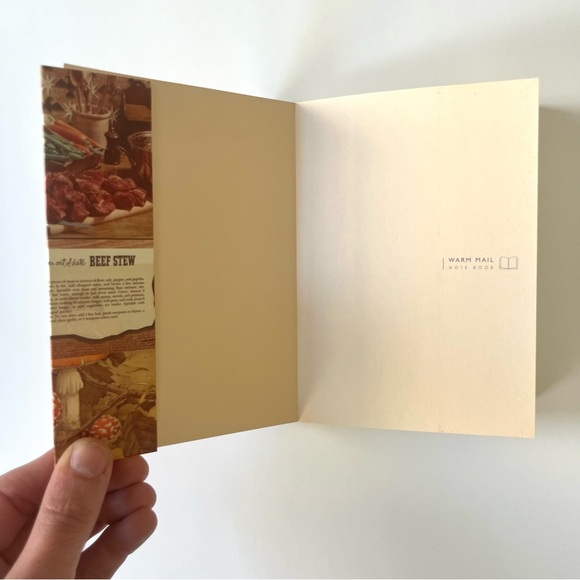 🏷️ retro vintage antique style A6 grid notebook with book cover - Picture 10 of 16